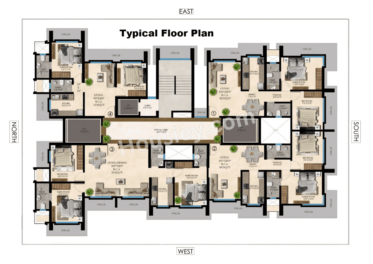 Swami Seeron Dyo Floor Plan