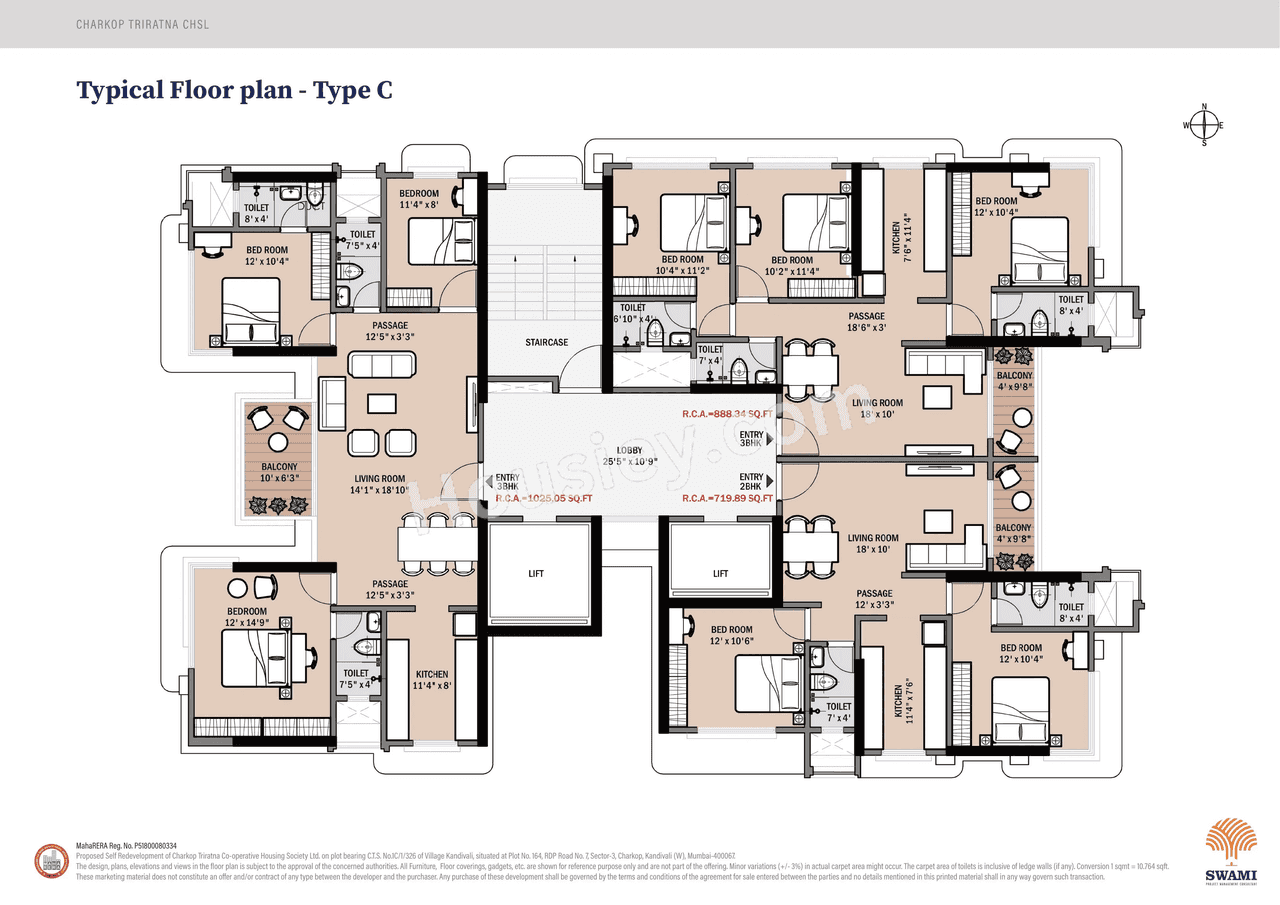 Swami Triratna Floor plan 1