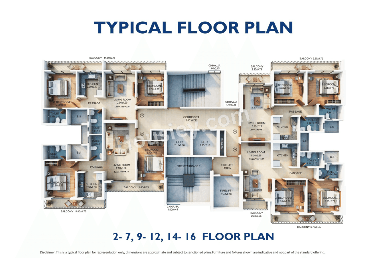 Swamiraj Zenith Floor plan 2