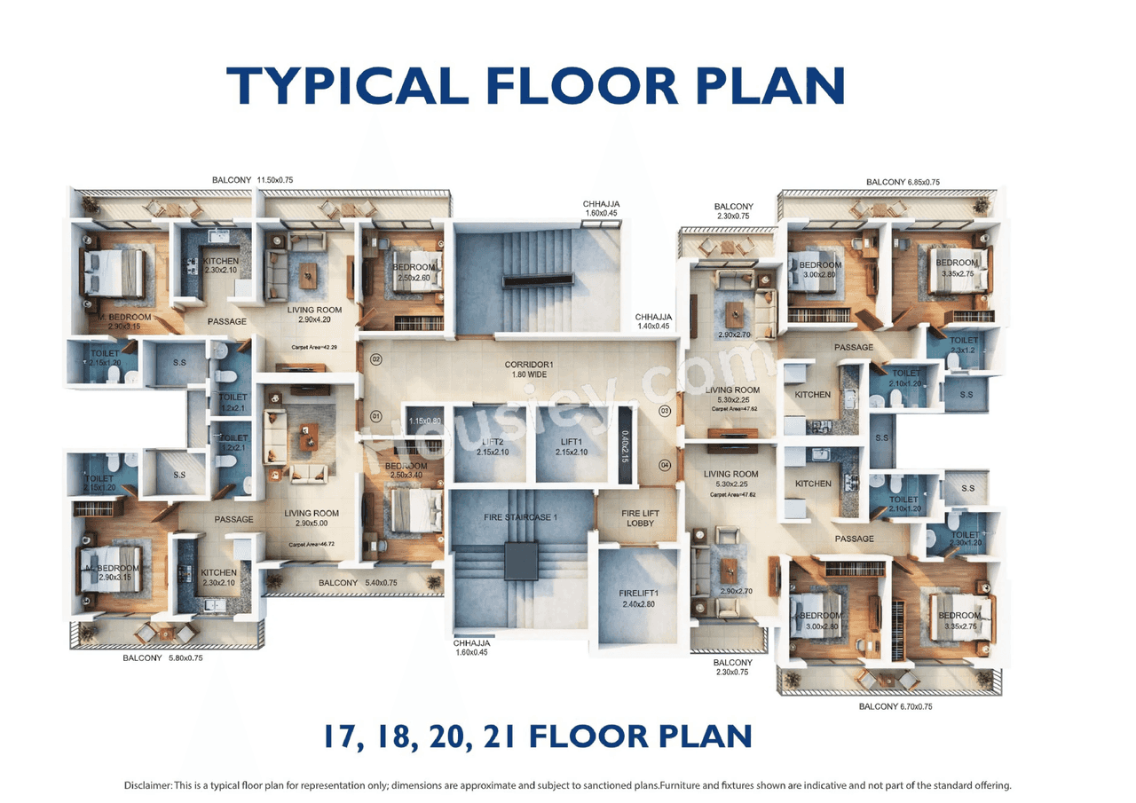 Swamiraj Zenith Floor plan 3