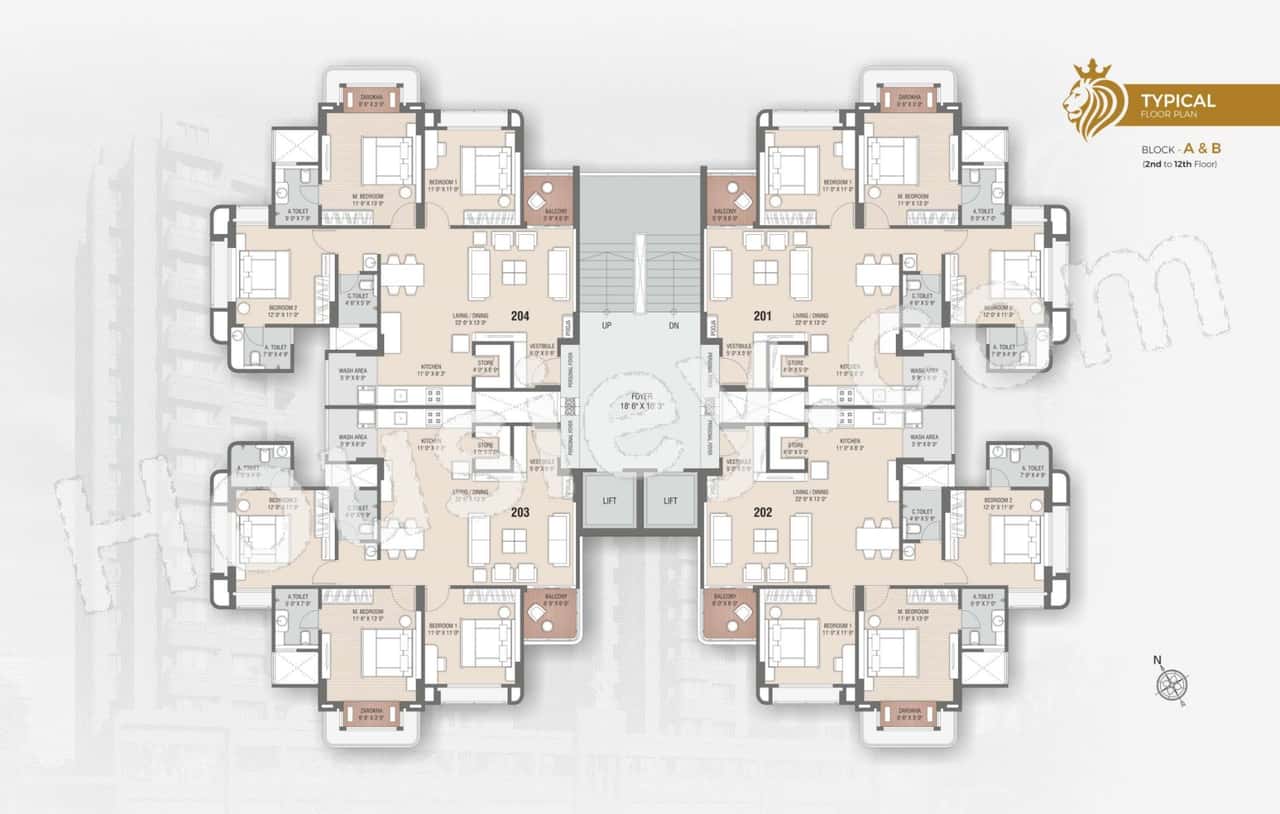 Swarnim Sentossa Floor plan 2