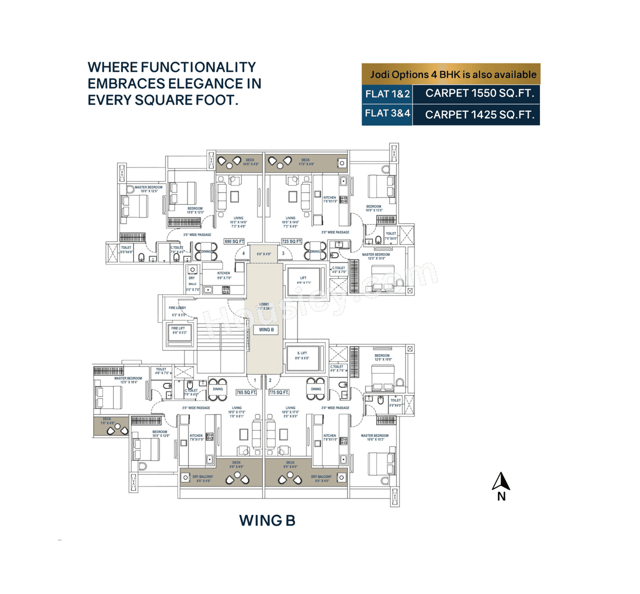 Swaroop Grandeur Floor plan 3