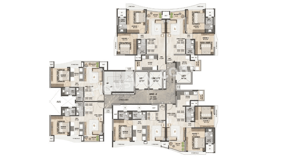 Swastik Iris Floor plan 3