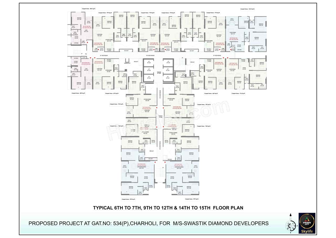 Swastik Prism City Skylife Floor plan 1