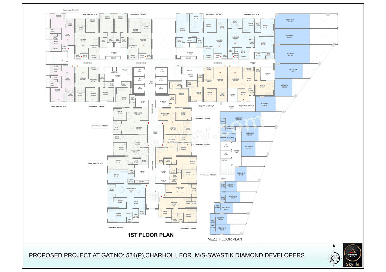 Swastik Prism City Skylife Floor plan 2