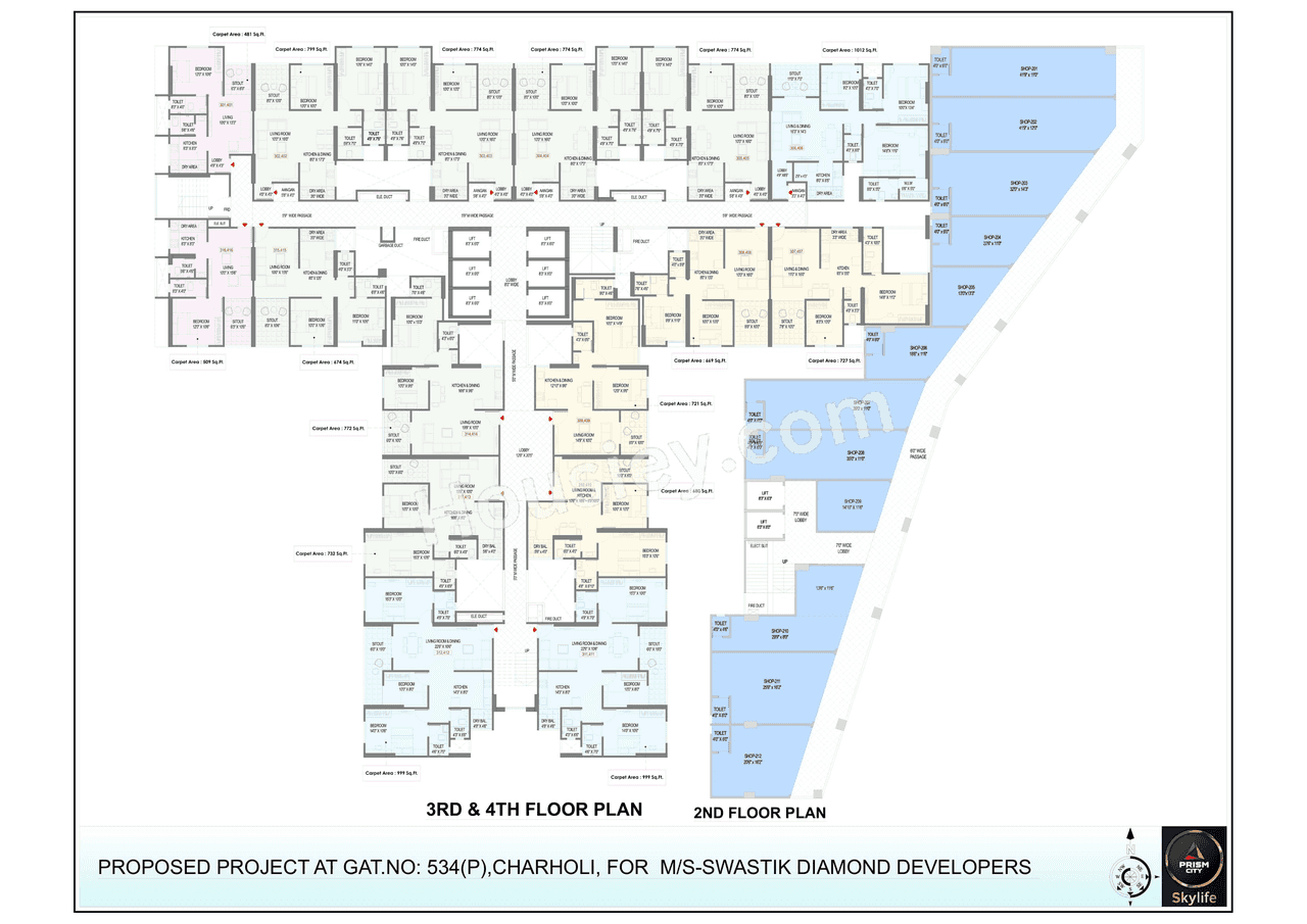 Swastik Prism City Skylife Floor plan 3