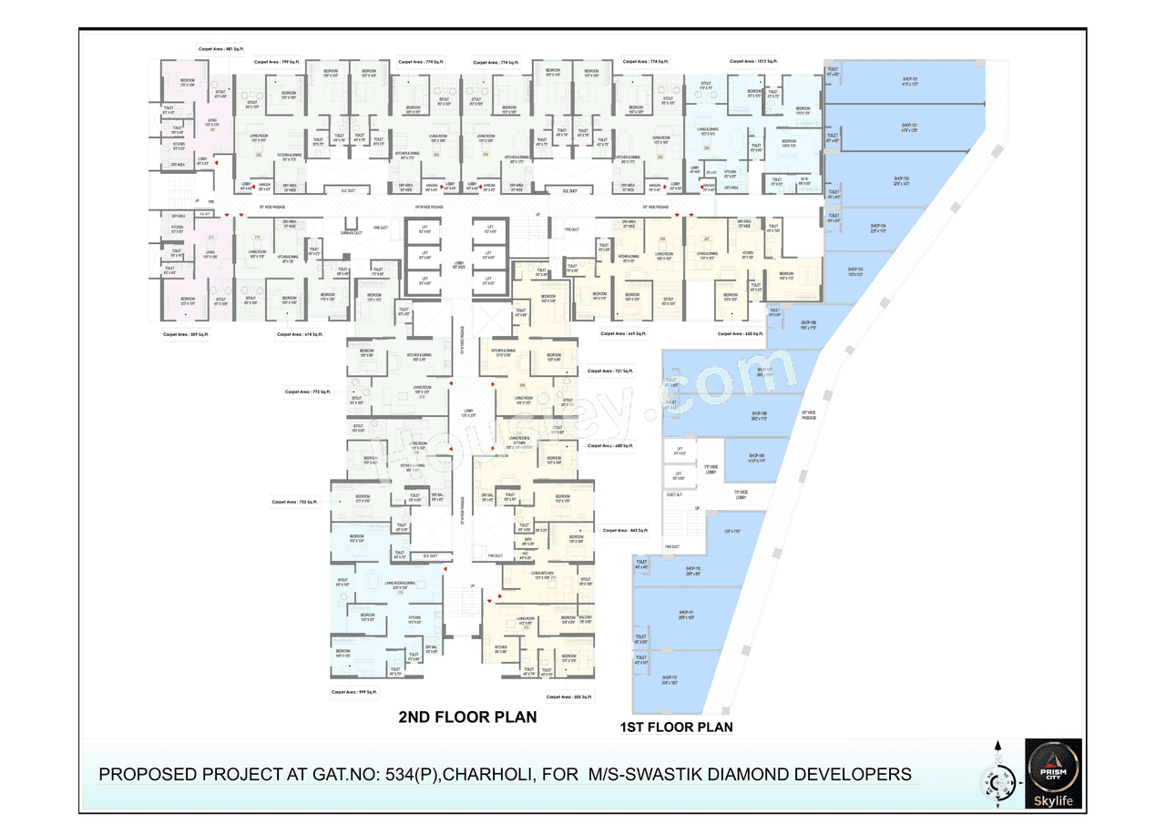 Swastik Prism City Skylife Floor plan 4