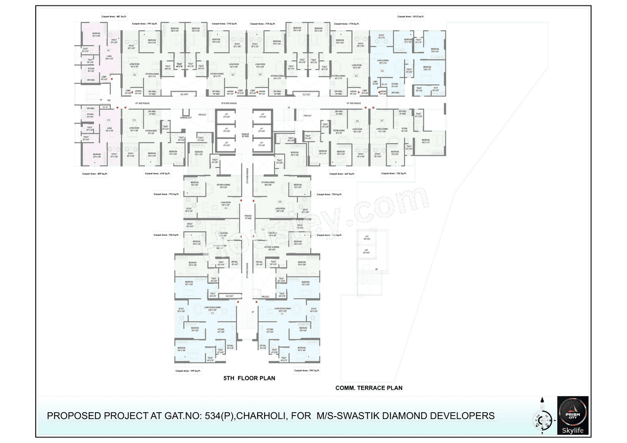 Swastik Prism City Skylife Floor plan 5