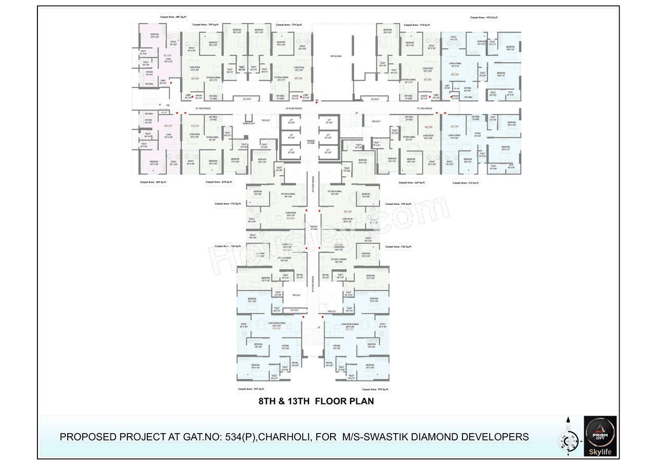 Swastik Prism City Skylife Floor plan 6