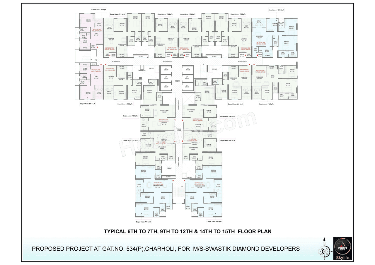 Swastik Prism City Skylife Floor plan 7