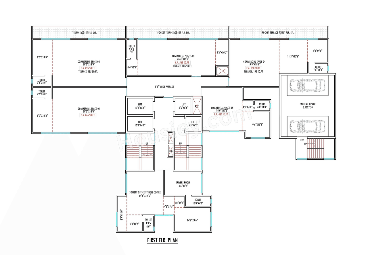 Tania Skyline Floor plan 1