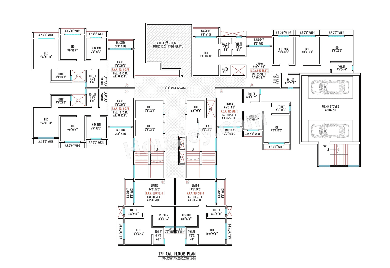 Tania Skyline Floor plan 2