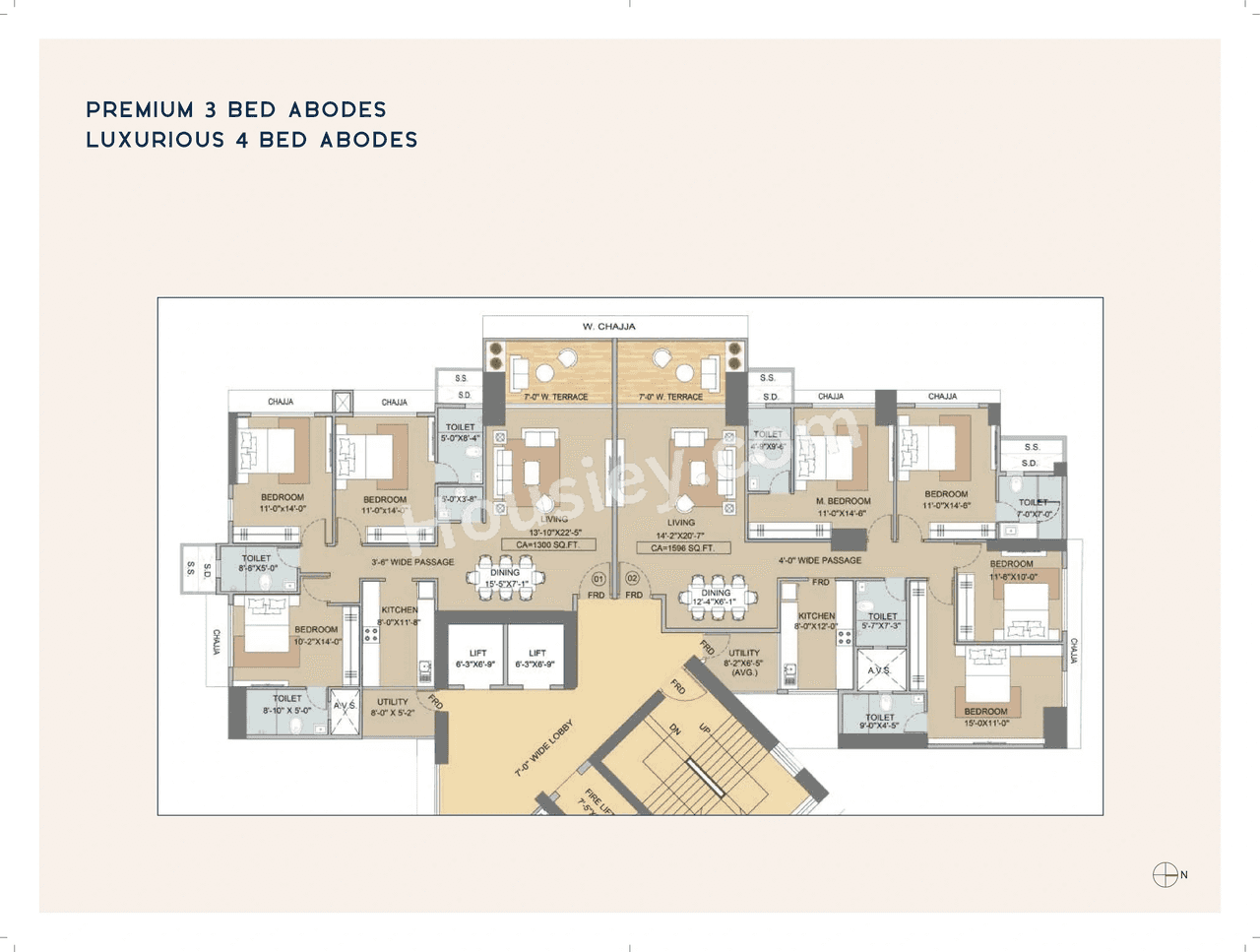 Techno Aakasa Floor plan 2