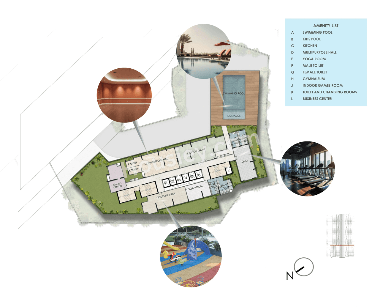 Tescon 311 East Floor plan 2