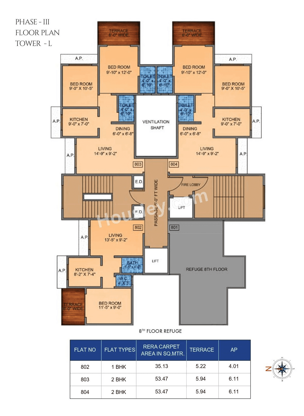 Tharwani Vedant Nakshatra Floor plan 9