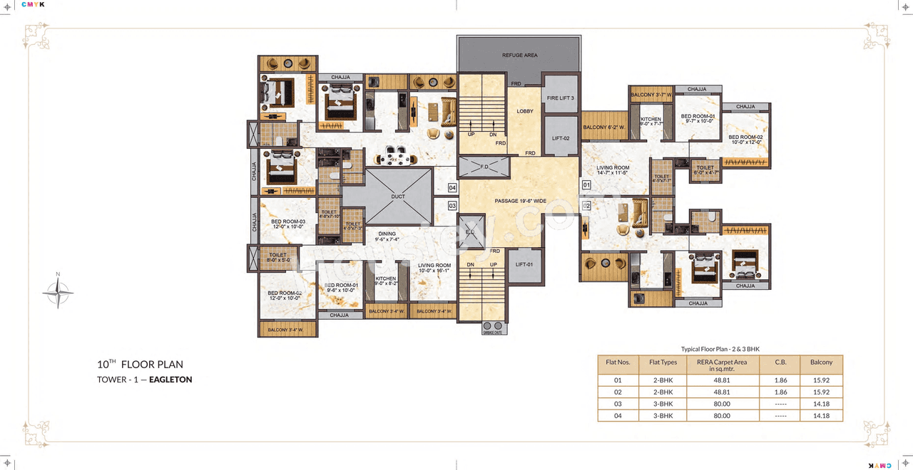 Tharwani Vedant Palacia Floor plan 10