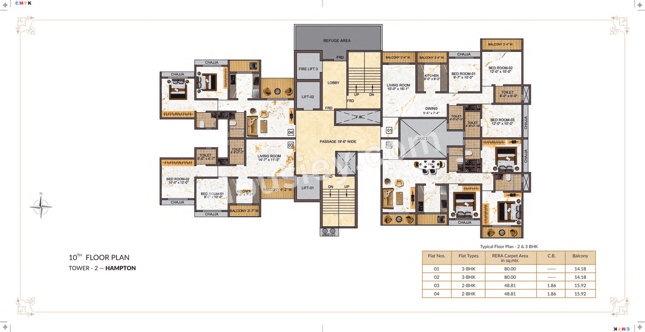 Tharwani Vedant Palacia Floor plan 15