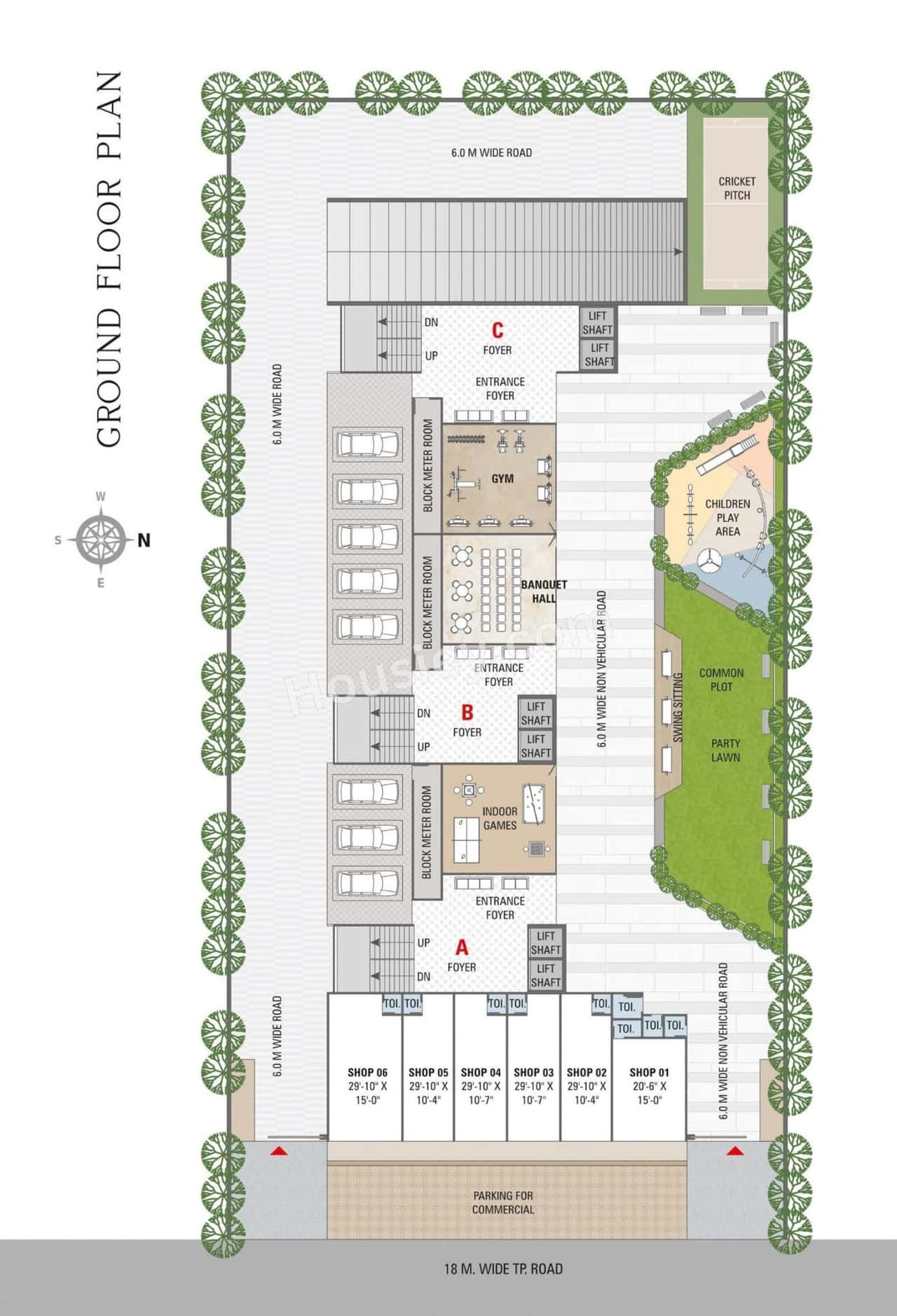The Atlantis Wave Floor Plan