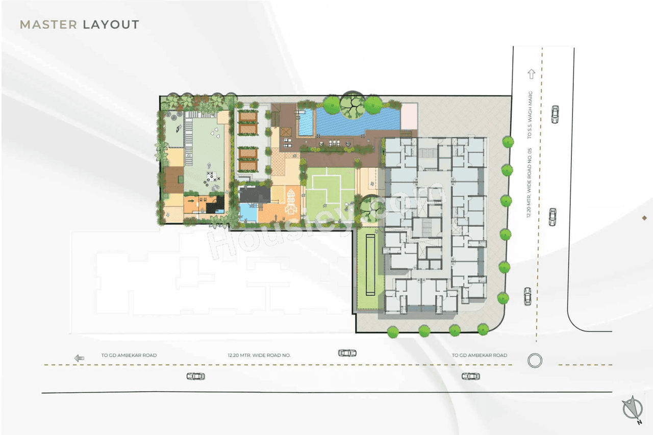The Baya Sunrise Floor plan 1