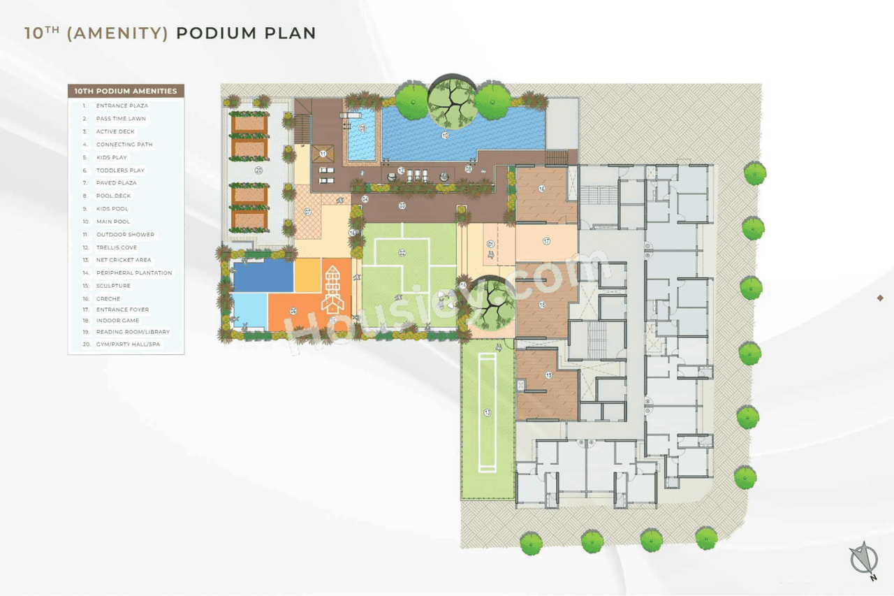 The Baya Sunrise Floor plan 2