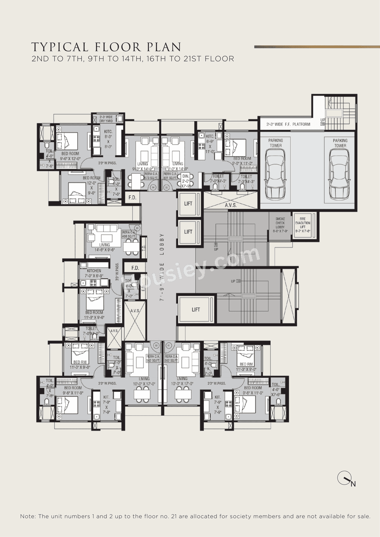 The Grand By Omkaar Floor plan 1