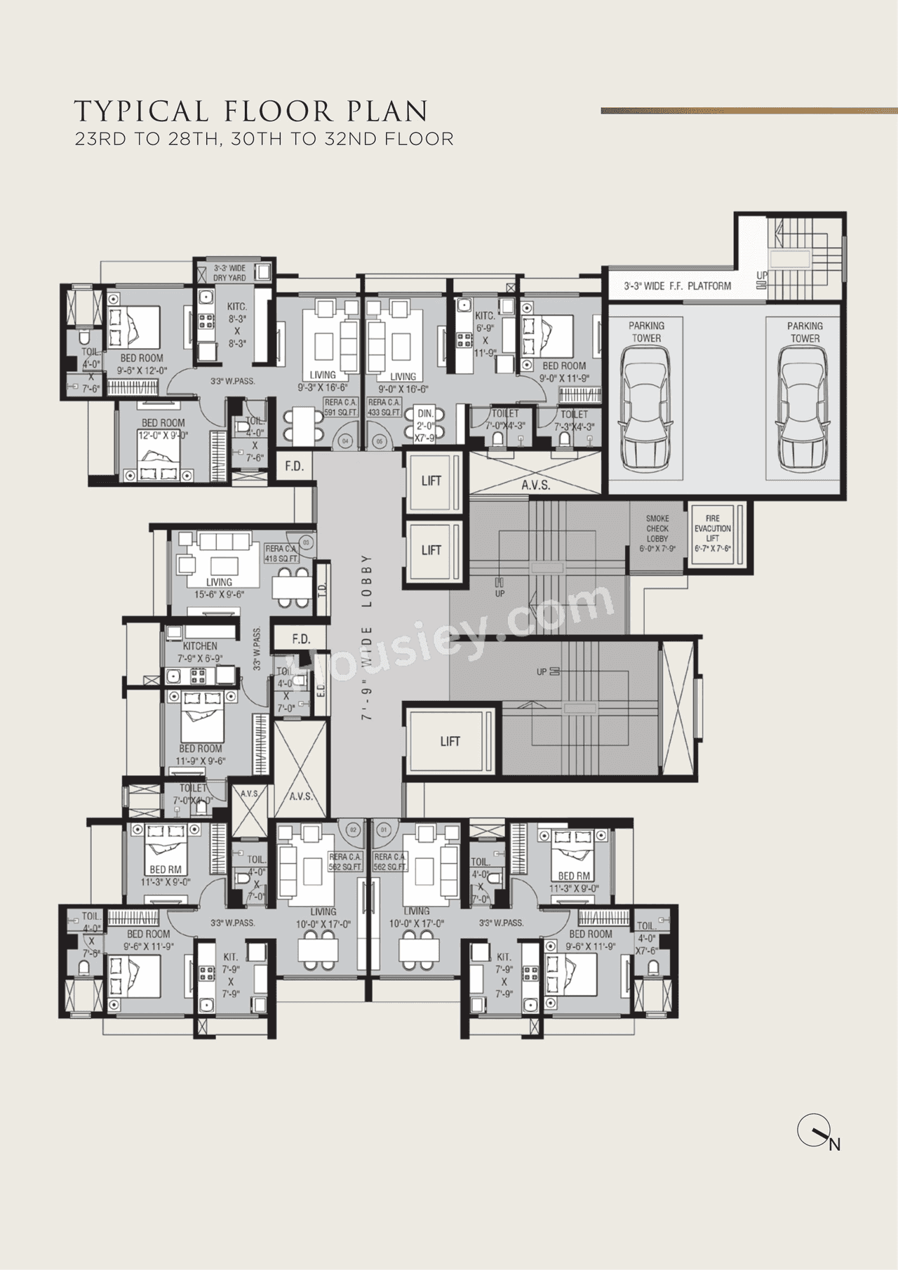 The Grand By Omkaar Floor plan 2