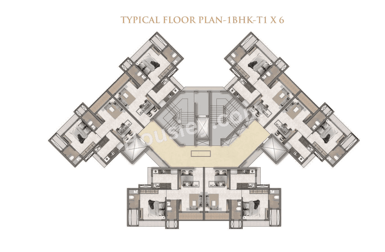 The Hyde Park Floor plan 1