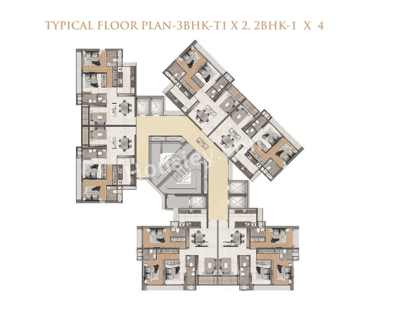 The Hyde Park Floor plan 2