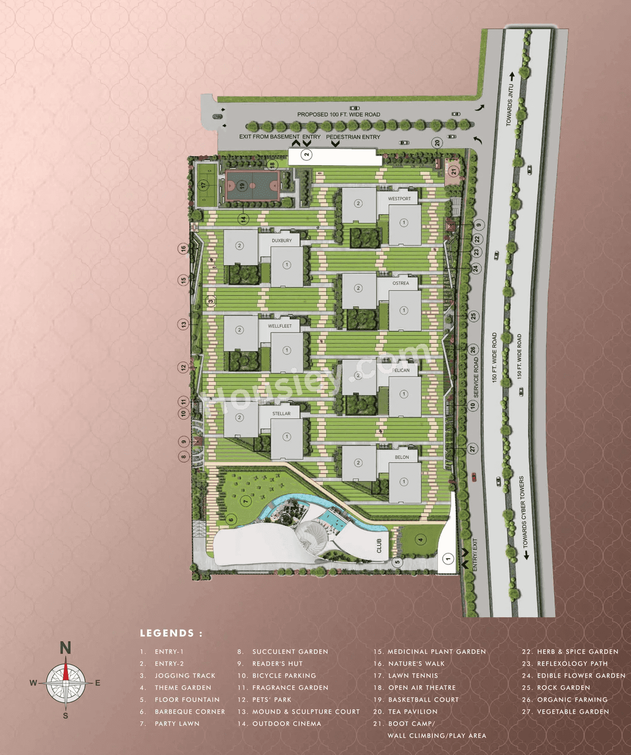 The Pearl by Auro Reality Floor plan 2