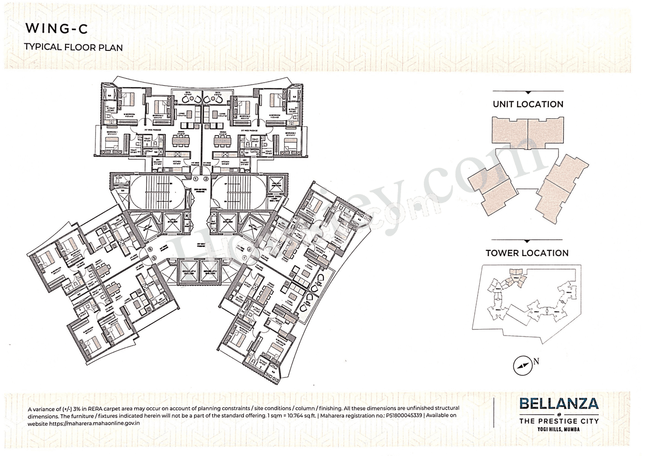 The Prestige City Bellanza Floor plan 2