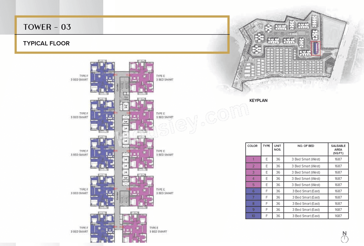 The Prestige City Hyderabad Floor plan 2