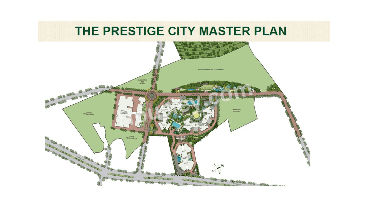 The Prestige City Siesta Master Plan