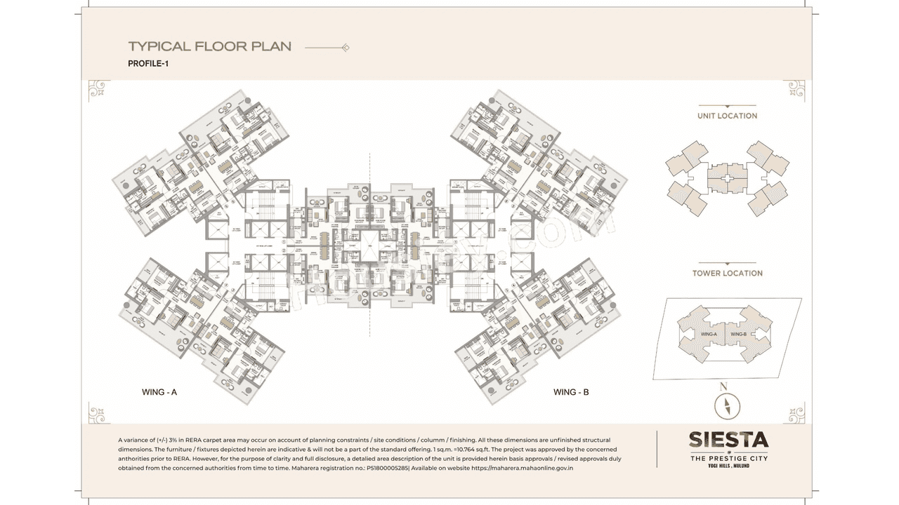 The Prestige City Siesta Floor plan 2