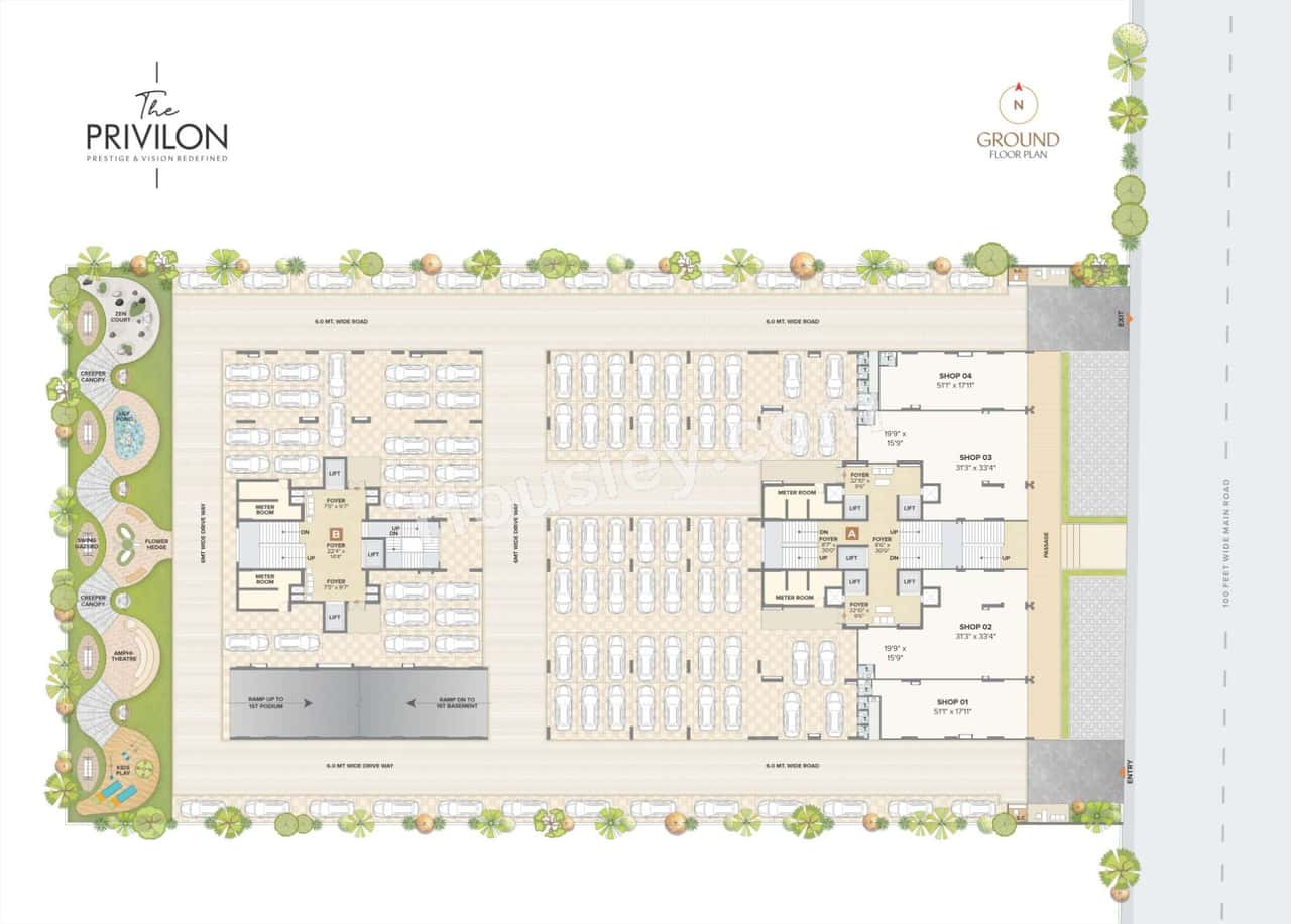 The Privilon Floor plan 2