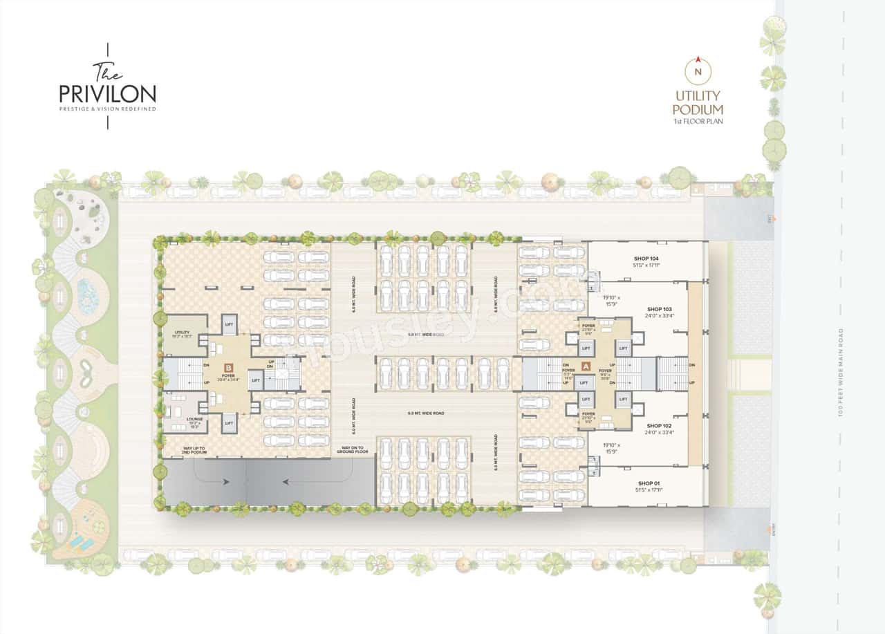 The Privilon Floor plan 3