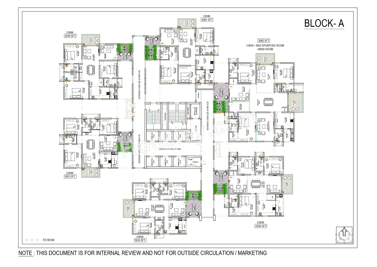 The Sky 49 by Ananda Prosper Floor plan 1