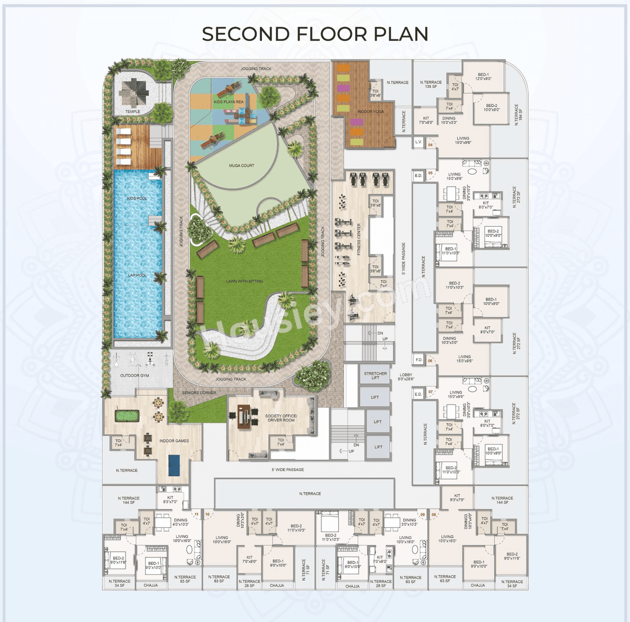 Tirupati Kalash Floor plan 4