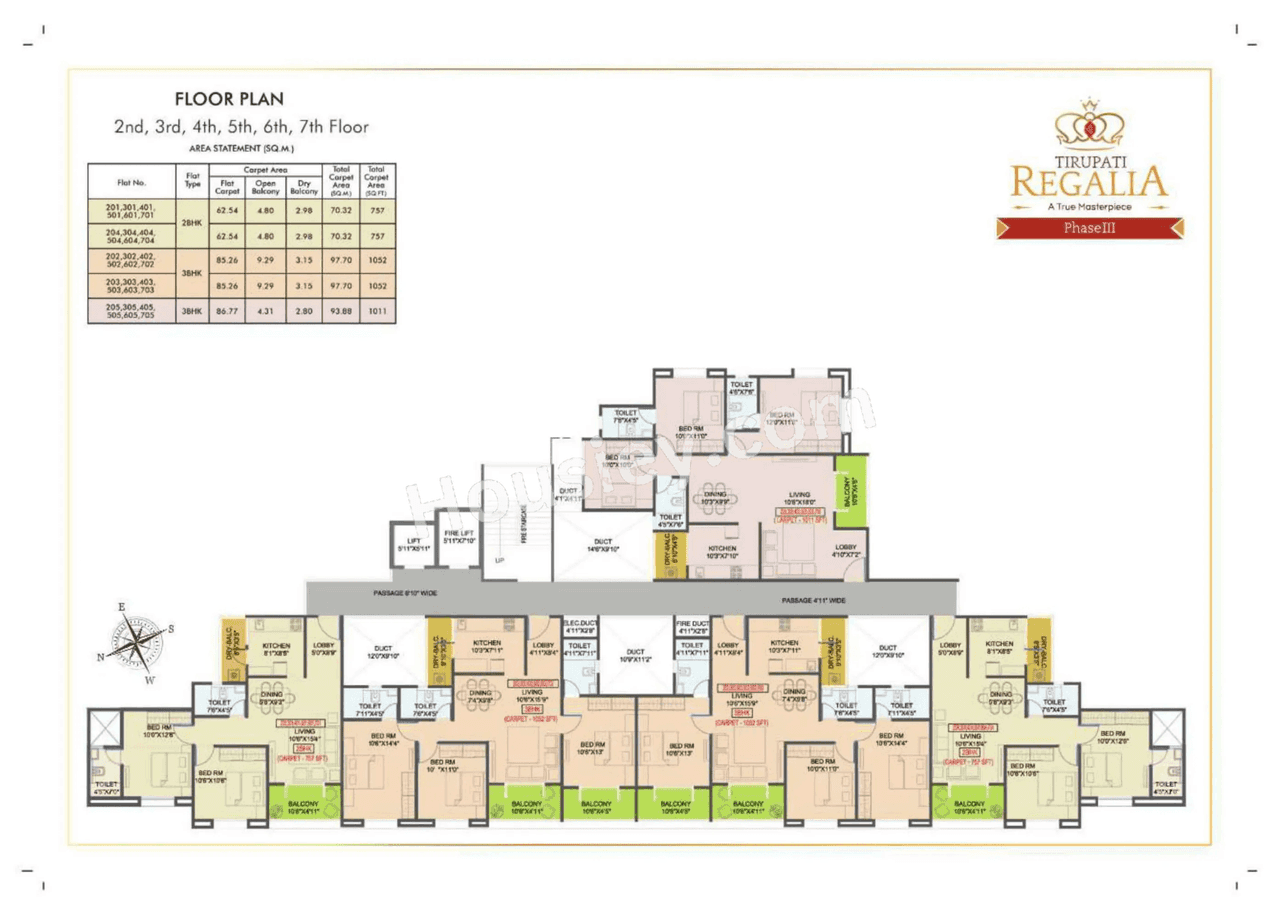 Tirupati Regalia Floor plan 1