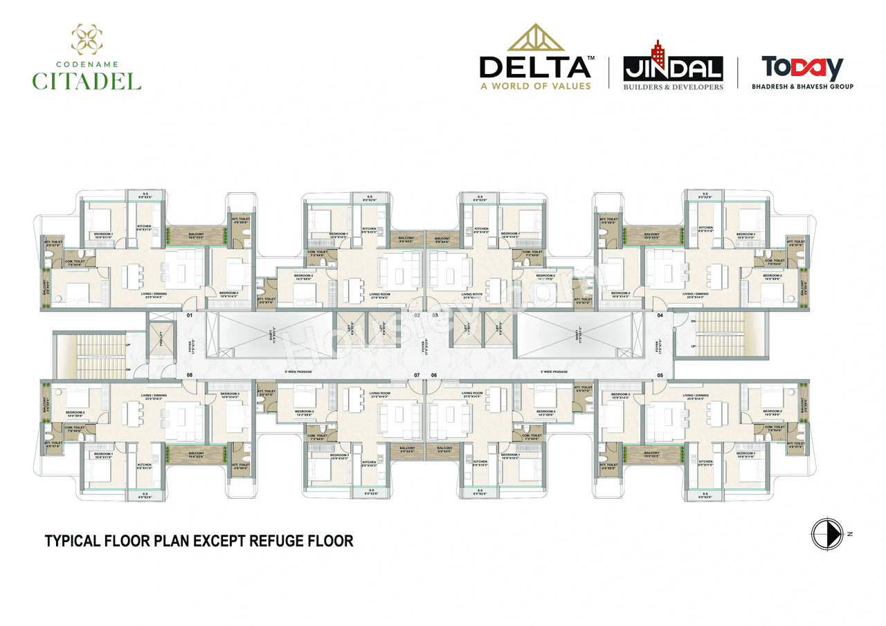 Today Citadel Floor Plan