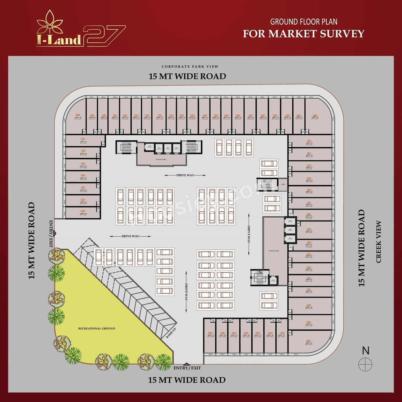 Today Royal I LAND 27 Floor plan 3