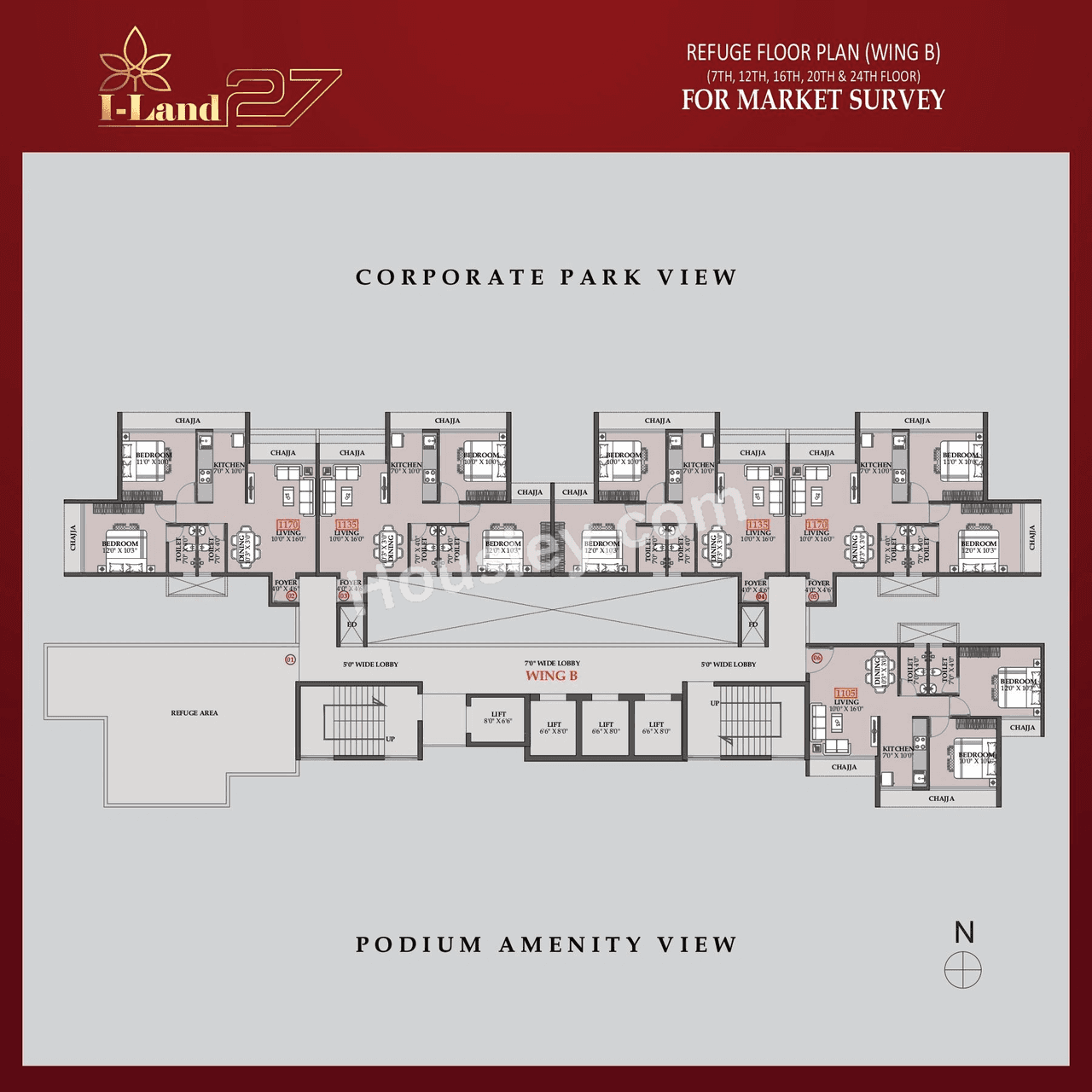 Today Royal I LAND 27 Floor plan 5