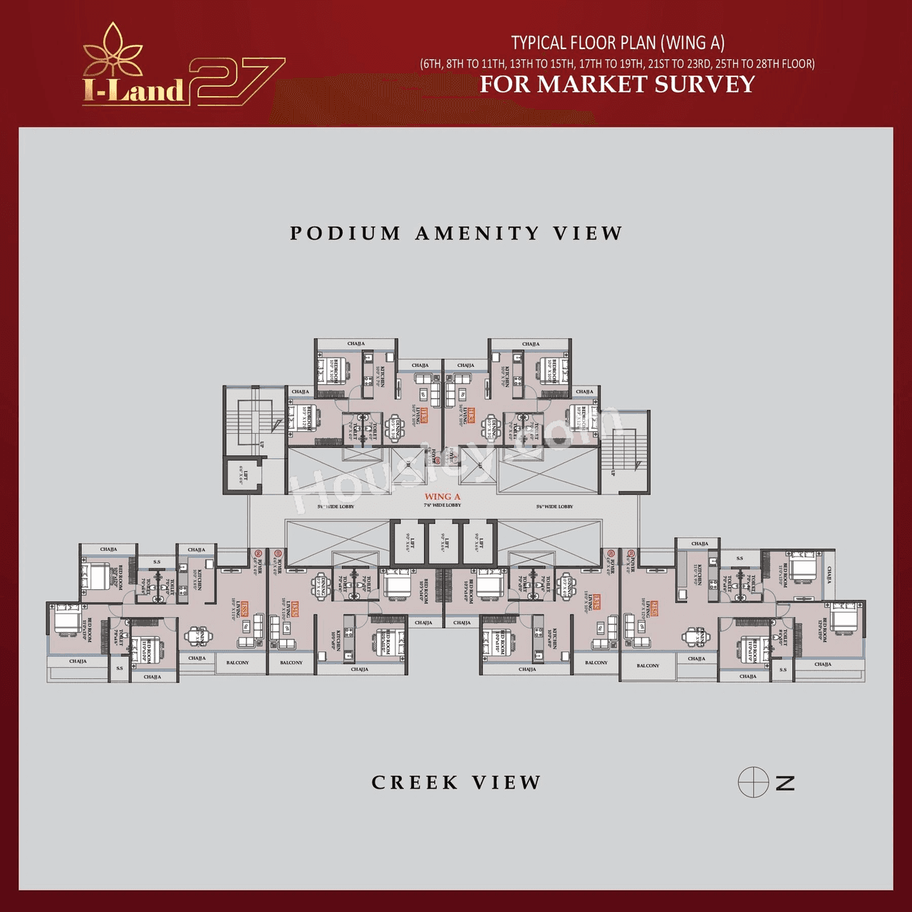 Today Royal I LAND 27 Floor plan 9