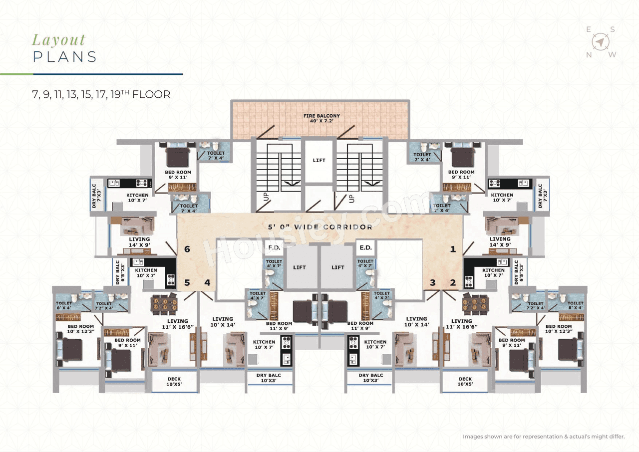 TPV Nisarg Aura Floor plan 2
