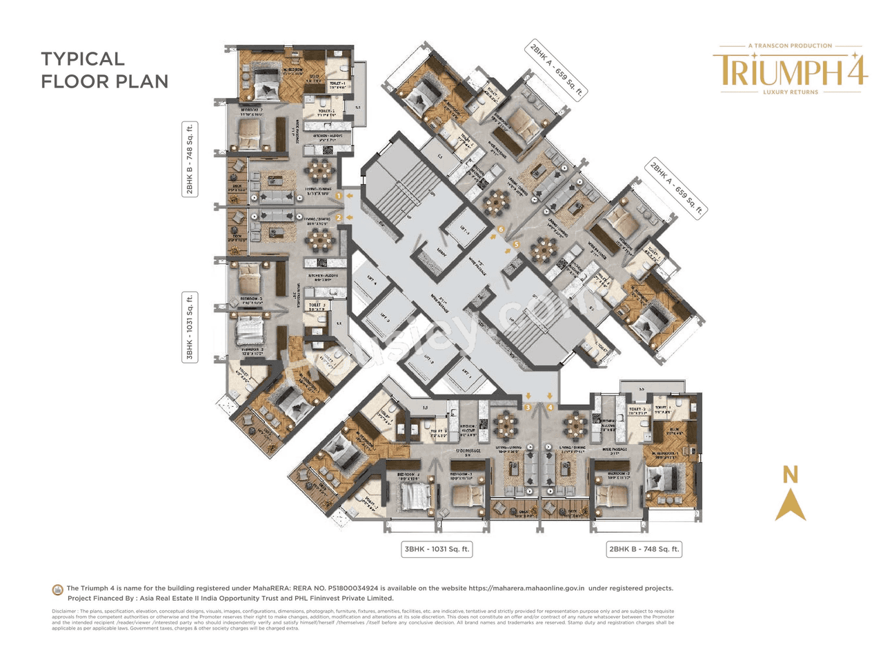 Transcon Triumph Floor Plan