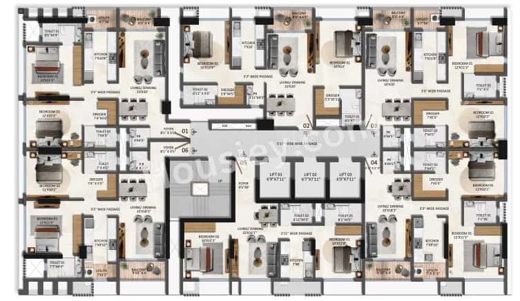 Transcon Silver Bay Floor plan 1