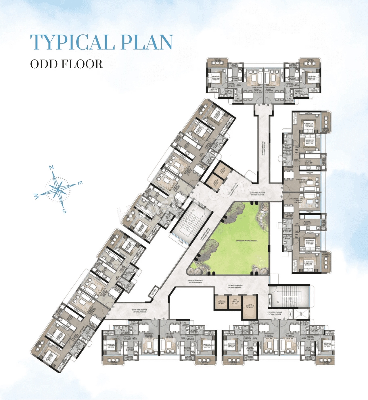 TREC Casa Terraza Floor Plan