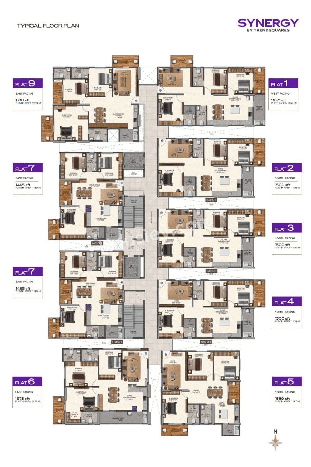 Trendsquares Synergy Floor Plan