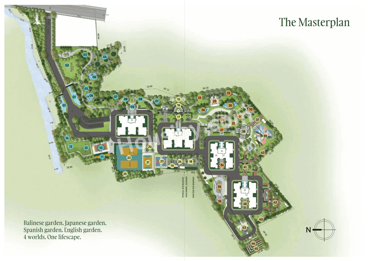 Trendsquares World of Gardens Master Plan