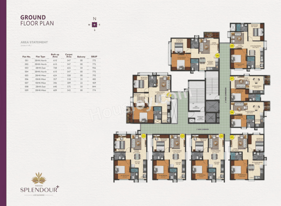 Triaxis Splendour Plus Floor plan 1