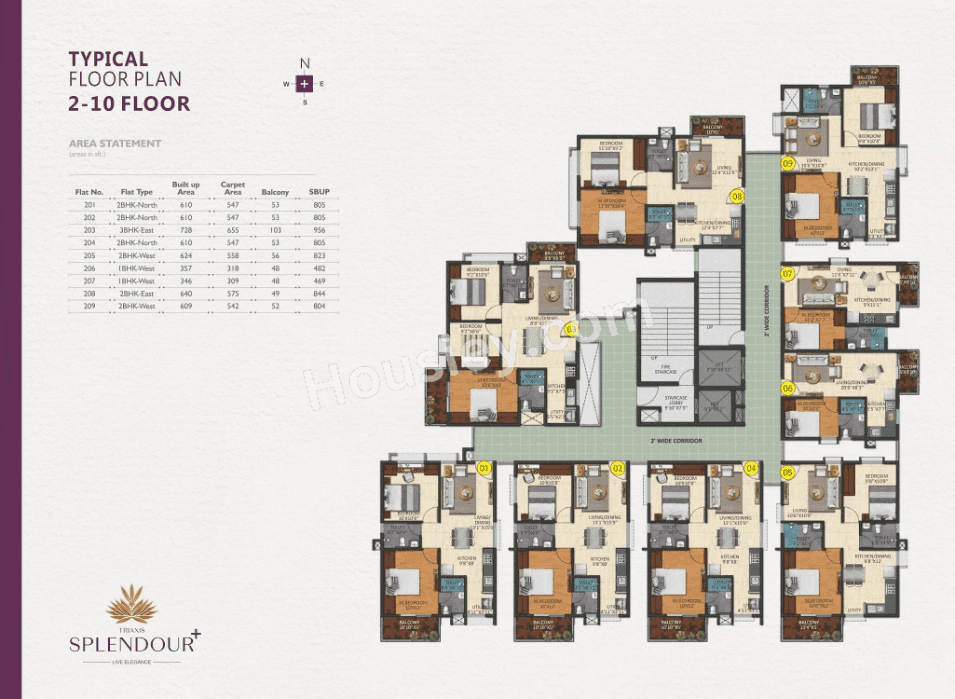 Triaxis Splendour Plus Floor plan 2